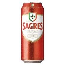 Cerveja Sagres Lager 500ml